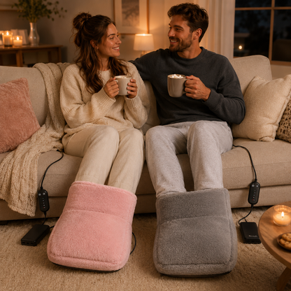 Snuggle™ Plush Heated Foot Warmer